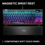 خرید کیبورد SteelSeries Apex Pro TKL نسل سه - بی‌سیم - سوییچ HyperMagnetic OmniPoint 3.0 - سیاه
